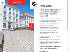 Tablet Screenshot of hoteleurop.com